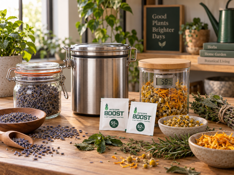 How to Cure and Store Dried Herbs and Flowers