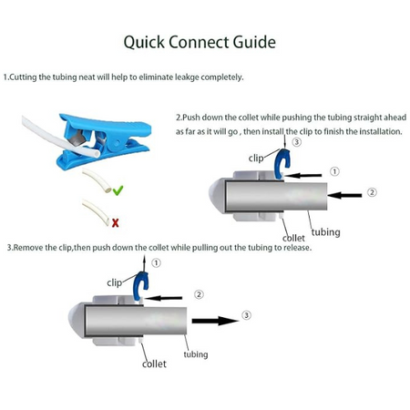 1/4" Quick Connect with 3/4" Female Garden Hose Connector