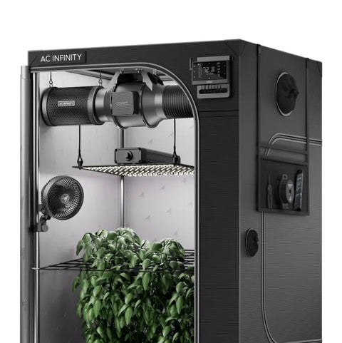 AC Infinity AI Grow Tent System 4x4, 4-Plant Kit | AC-PKB44
