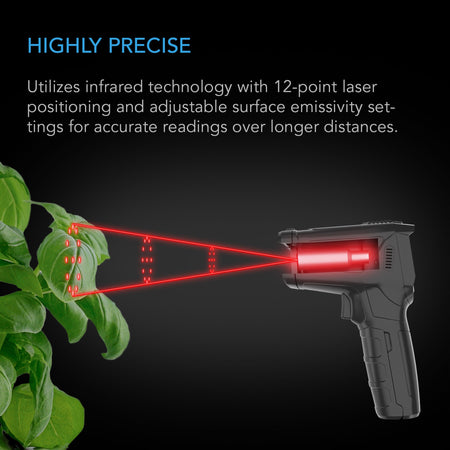 AC Infinity Handheld VPD Thermometer Captures Leaf VPD & Temp
