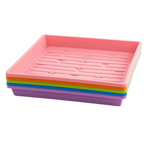 Bootstrap Farmer 1010 Shallow Seed Trays, With Holes | Assorted Colors