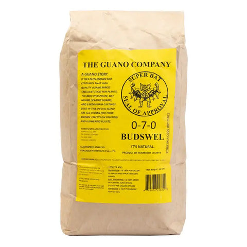 Budswel Dry 0-7-0 Guano Fertilizer Flower & Fruit Booster