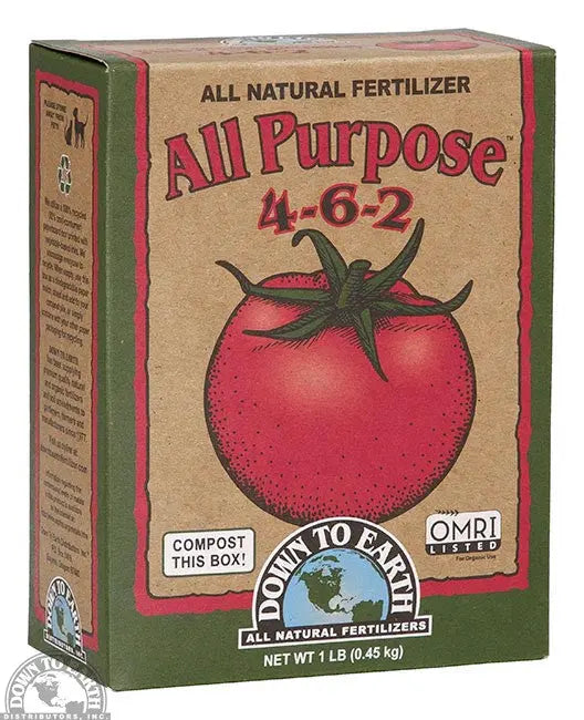 best natural tomato plant fertilizer Down To Earth All Purpose 4-6-2 1 lb