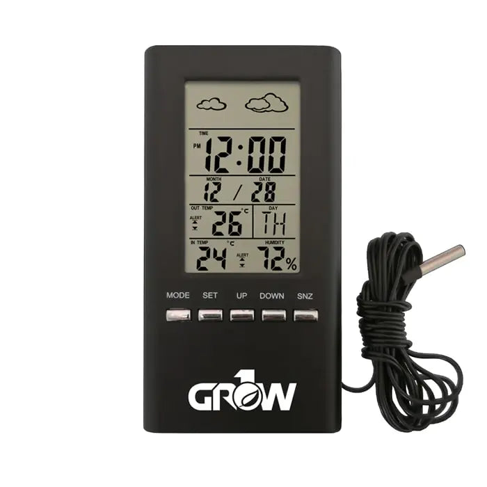 Digital Thermometer & Hygrometer w/Temperature & Humidity