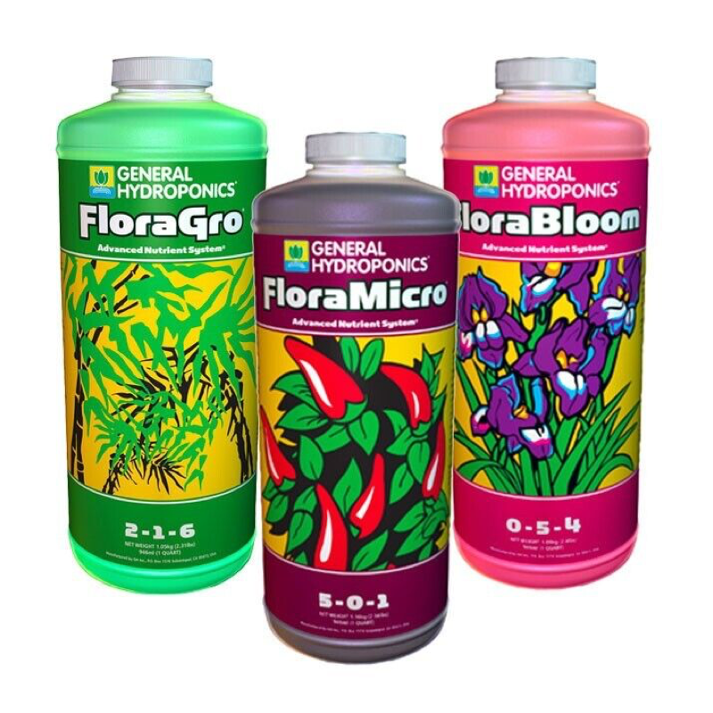 General Hydroponics Flora Series Trio Bundle InStock Buy Now