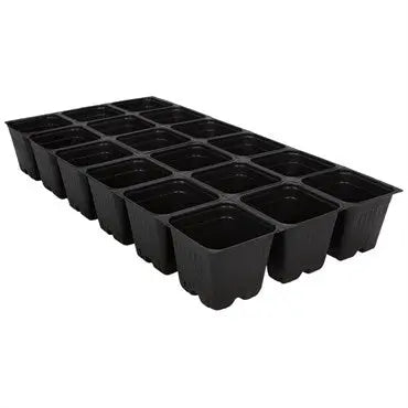 HC Companies Sheet of 18 Deep Square Tear Away Planting Cells | Case of 100