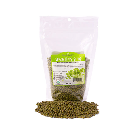 Handy Pantry Mung Bean | Organic Microgreens Sprouting Seeds