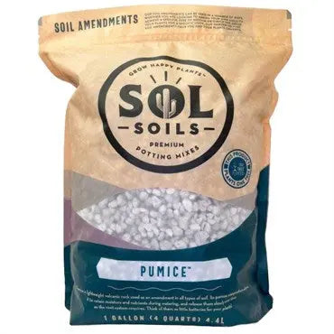 volcanic potting mix Sol Soils Pumice