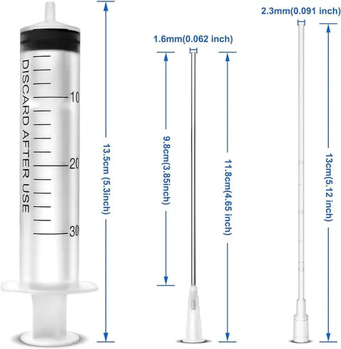 Garden Syringe 30 mL / cc | Pack of 5