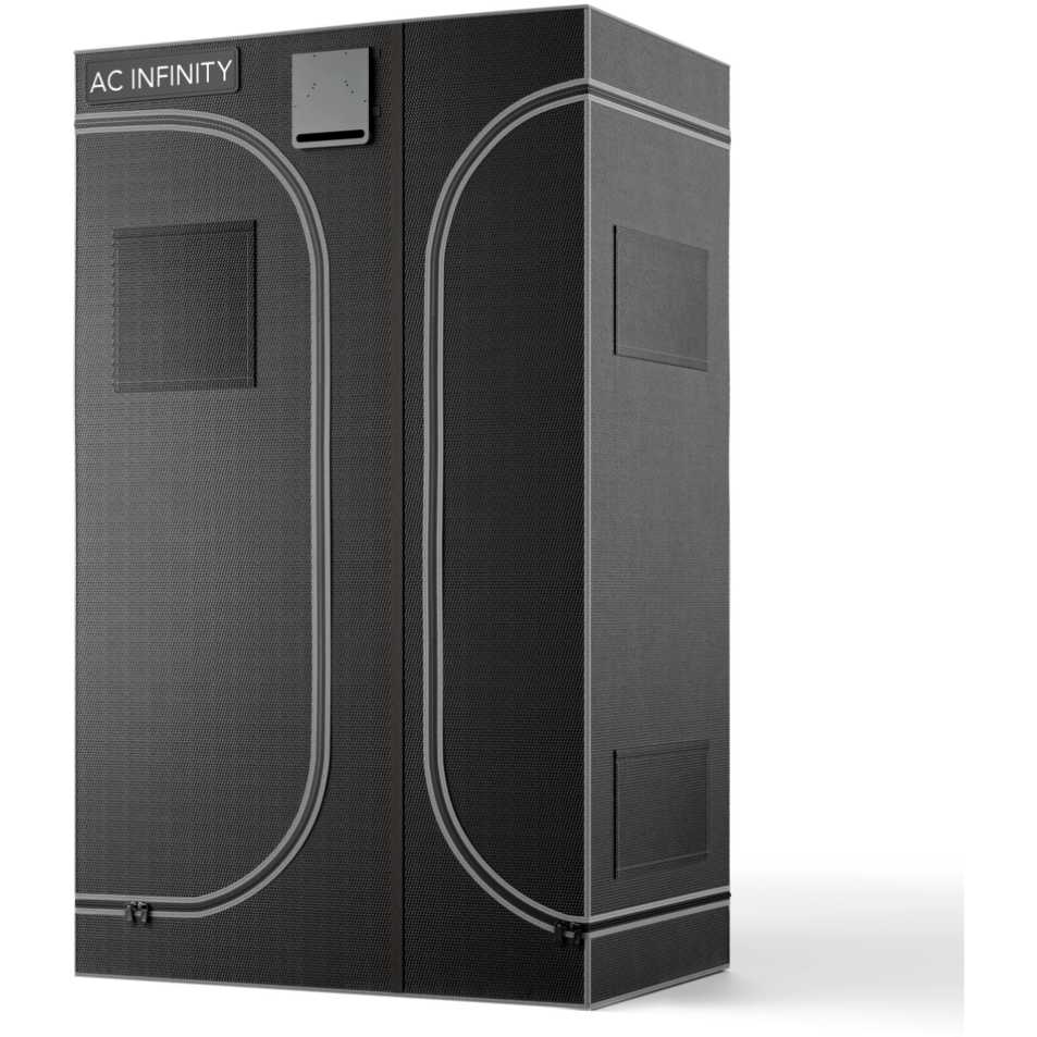 ac grow tent CLOUDLAB 632D, 2-in-1 Advance Grow Tent 3x2, 2000D Mylar Canvas, 36" x 24" x 72"
