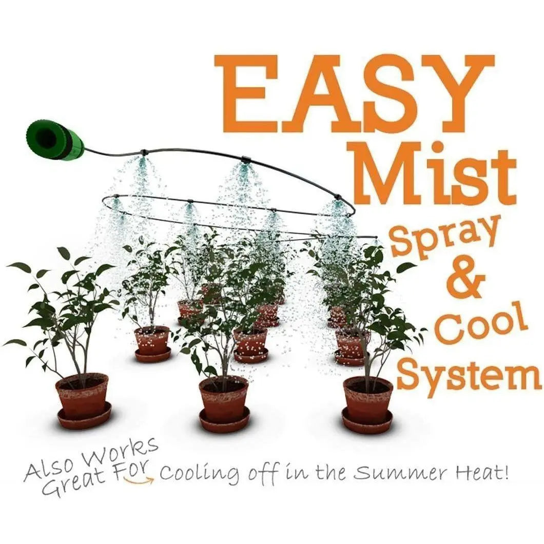 water sprayer for indoor plants Bloomerang Easy Mist Spray & Cool Garden Faucet Auto Water System