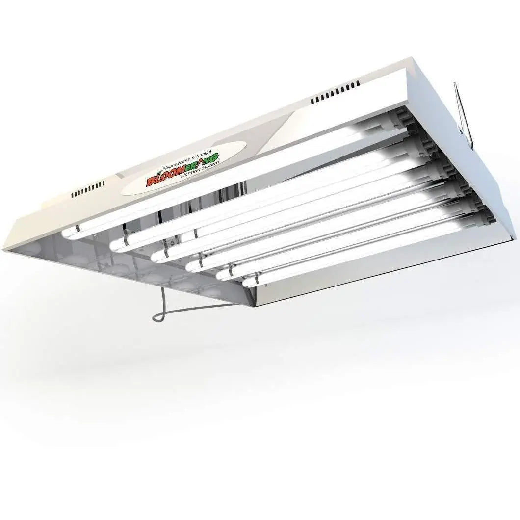 t5 fluorescent grow light bulbs Bloomerang Fluorescent PL55 Grow Light Fixture Kit with Lamps