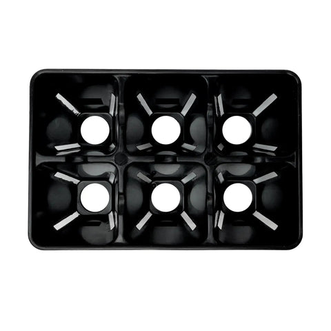Bootstrap Farmer 6 Cell Plug Tray Inserts | Black