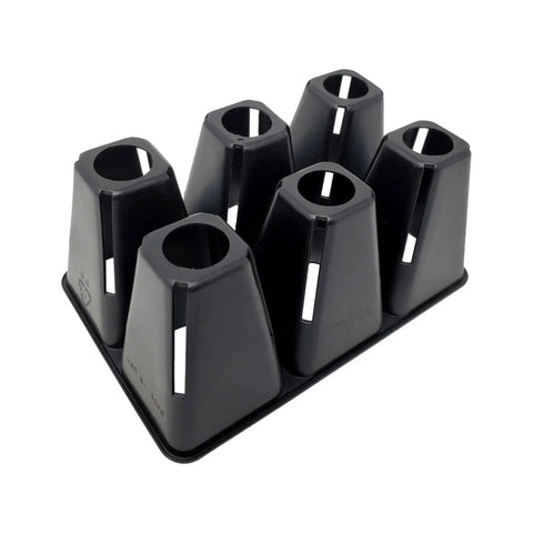 Bootstrap Farmer 6 Cell Plug Tray Inserts | Black