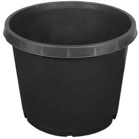 black plastic plant pots large Gro Pro GL56724835 Premium Nursery Pot 20 Gallon