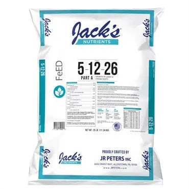 Jack's® Nutrients 5-12-26 Part A Fertilizer, 25 lb Jack's Classic