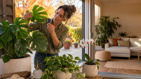 Bringing Tropical Plants Indoors Without Bringing Pests
