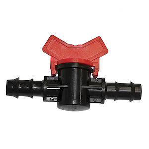 Grow1 Premium Barbed Ball Valve, 1/2" Barbs