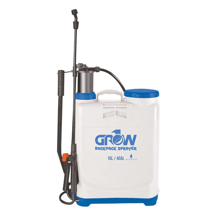 4 Gallon Backpack Pump Sprayer w 5ft Trigger Hose