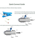 1/4" Quick Connect with 3/4" Female Garden Hose Connector