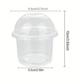 4" Seedling Plant Cup with Propagation Dome | 10 Pack