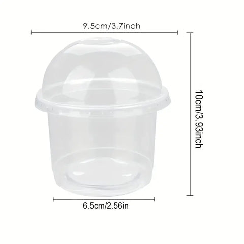4" Seedling Plant Cup with Propagation Dome | 10 Pack