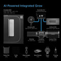 AC Infinity AI Grow Tent System 2x4, 2-Plant Kit | AC-PKB24
