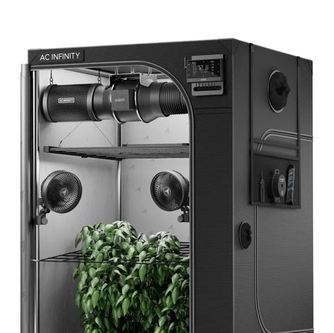 AC Infinity AI Grow Tent System PRO 4x4, 4-Plant Kit | AC-PKC44