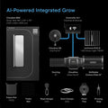 AC Infinity AI Grow Tent System PRO 5x5, 6-Plant Kit | AC-PKB55