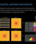 AC Infinity Advance Grow Tent System 4' x 4' WIFI APP Control and Full Spectrum EVO6 LED Grow Light | 4-Plant Kit