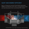 AC Infinity Air Filtration Kit PRO 8", Inline Fan With Smart Controller, Carbon Filter & Ducting Combo