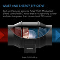 AC Infinity CLOUDLINE H4 Humidity-Proof Inline Fan 4" with Speed Controller