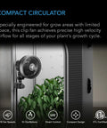 AC Infinity CLOUDRAY S4 Grow Tent Clip Fan, 4”