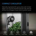 AC Infinity CLOUDRAY S4 Grow Tent Clip Fan, 4”