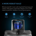 AC Infinity CLOUDRAY S4 Grow Tent Clip Fan, 4”
