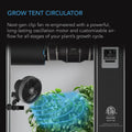AC Infinity CLOUDRAY S9 GEN 2 Oscillating Grow Tent Clip Fan, 9”