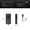 AC Infinity CO2 + Light Sensor for Controller AI+, CO2 Data Tracking, Optimized FAE, Day & Night Scheduling