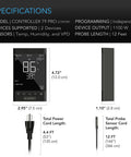 AC Infinity CONTROLLER 79 PRO Bluetooth & WIFI 2 Independent Program Environment Controller