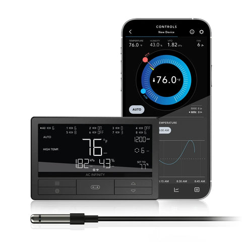 AC Infinity CONTROLLER 69 PRO+ smart climate controller CTR69Q