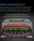 AC Infinity Germination Kit With Seedling Mat and LED Grow Light Bars, 5x8 Cell Tray