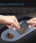 AC Infinity Grinder Card, Milling Tool with Protective Sleeve for Spices