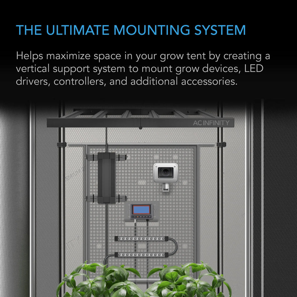 AC Infinity Grow Tent Gear Board, Equipment And Cable Wall Organizer