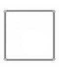 AC Infinity Grow Tent Trellis Net Support Mounting Bars, 2X2'