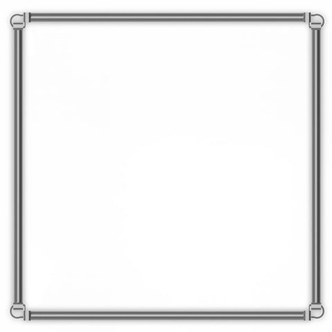 AC Infinity Grow Tent Trellis Net Support Mounting Bars, 5X5'