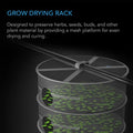 AC Infinity Hanging Herb Drying Rack, 4 Tiers, 24" Diameter