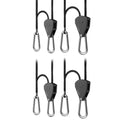 AC Infinity heavy-duty adjustable rope clip hangers two pairs AC-RHA3-4