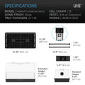 AC Infinity Heavy Duty Germination Kit w LED Grow Light Bars