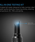 AC Infinity Hydroponic Meter PRO Kit, All-In-One Ph Pen, Interchangeable Probe