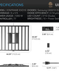 AC Infinity IONFRAME EVO10, Samsung LM301H EVO Commercial LED Grow Light 5x5’, 1000W