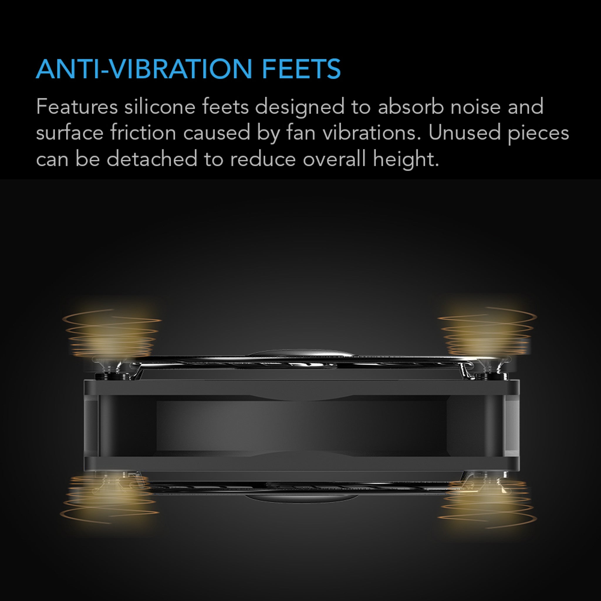 AC Infinity Multifan Mini, Quiet AC-Powered Cooling Fan, 40mm
